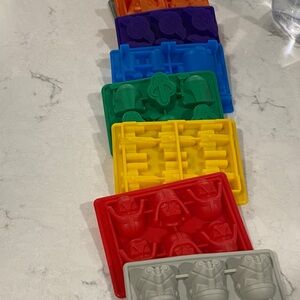 Colorful Silicone Ice Cube Trays